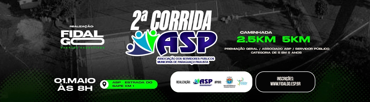 2 Corrida e Caminhada ASP 2 Corrida e Caminhada ASP