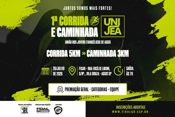 1ª CORRIDA E CAMINHADA UNIJEA