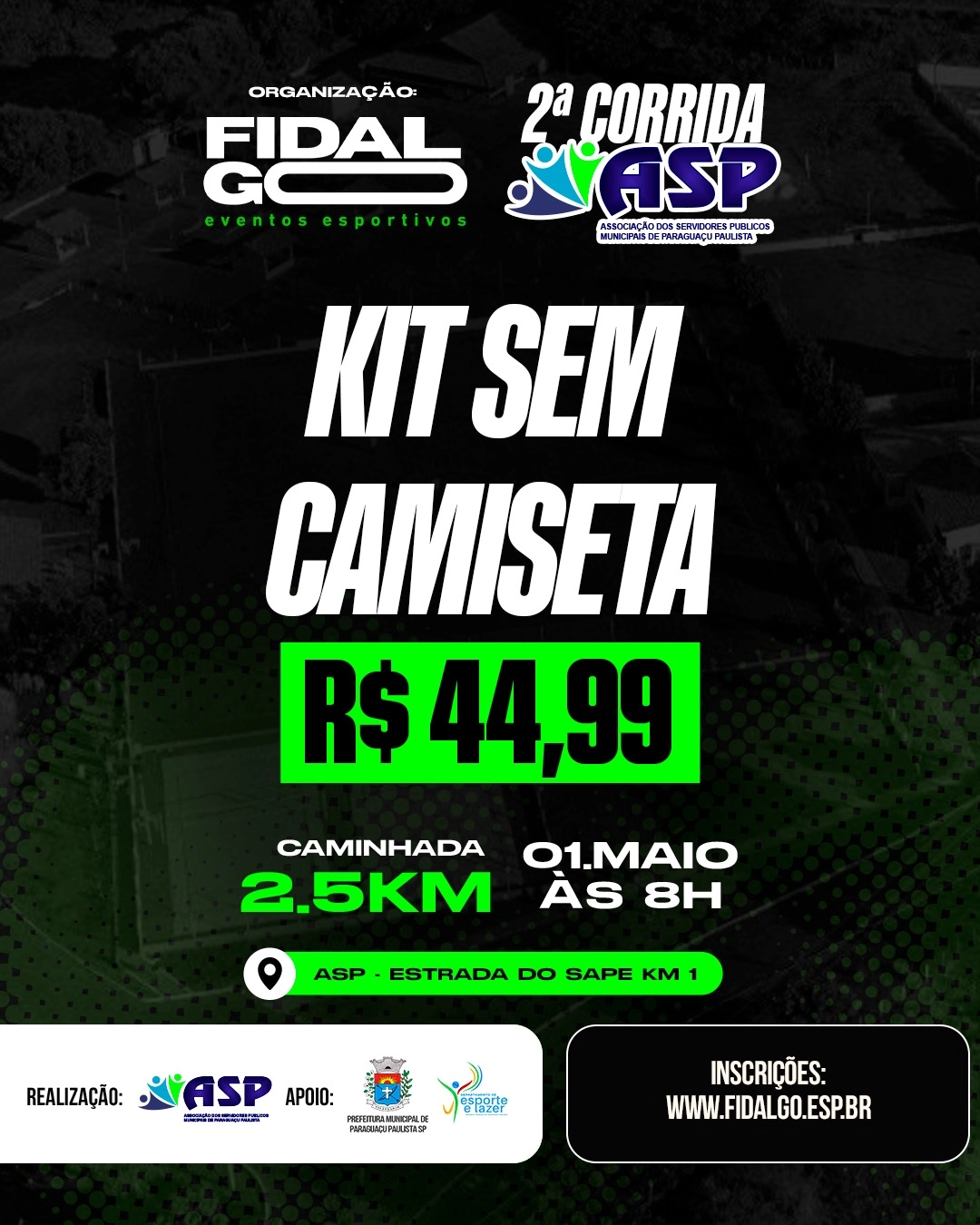 Caminhada Sem Camiseta